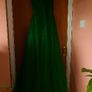 Emerald Green Maxi Gown Dress M Debs Wedding Christmas Party Image 2