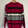UK16, With Tags Lady Laura Ireland Wool Striped Polo Knit Collared Jumper Image 9