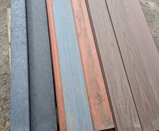 31 Composite Decking Boards Mixed Colours Job Lot