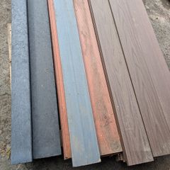 31 Composite Decking Boards Mixed Colours Job Lot
