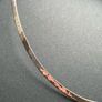 925 stamped  silver torc necklace- reduced Image 2