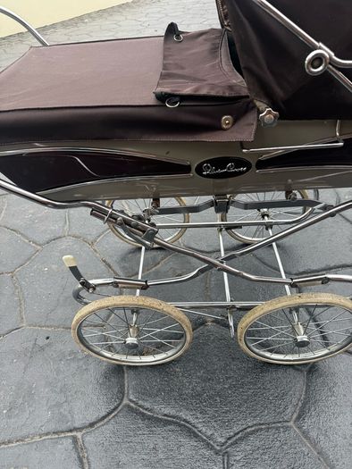 Vintage Silver Cross Pram