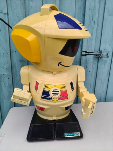 Vintage Scooter Robot