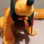 Disney store hoilday   plush/soft toy   PLUTO hot cocoa with  reindeer antlers Image 4