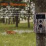Wildlife Camera, 24MP 1296P Trail Cameras with 120 Degree Wide Angle Motion Sensor, IP66 Waterproof Animal Camera with Night Vision Motion Activated for Garden Wildlife Observation (FREE POSTAGE) Image 4