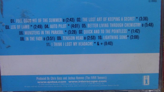 Queens of the Stone Age - Rated R CD