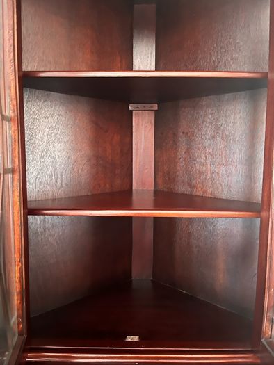 Beautiful Mahogany Glass Cabinet