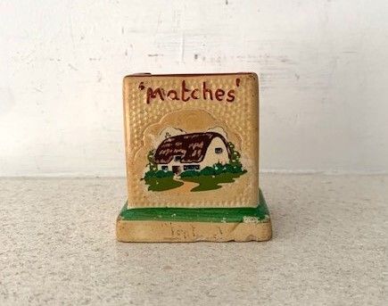 Vintage Match Holder & Striker