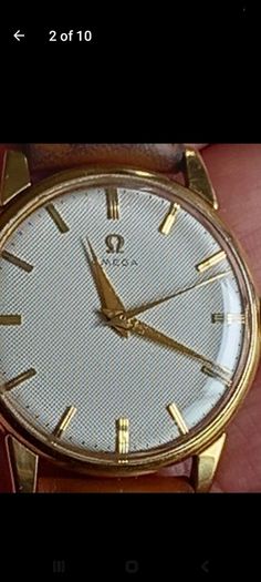 18 ct gold omega
