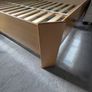 Ash Veneer European Double Bed Frame Image 3