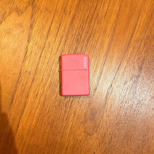 Pink zippo lighter