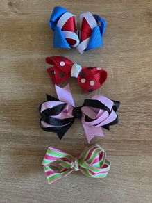 Bows handmade as new!