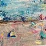 Original Seascape Painting Brittas bay beach Wicklow inspired Original Beachscape in Abstract Image 7