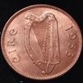 #812 - Ireland - 1953 - Half Penny - KM.10 - UNC Image 2