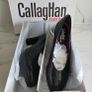 CallagHan Adaptation shock absorbent leather platform high heel almond toe black reptile shoes size UK4 WU 37 new & boxed Image 3