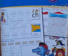 Primary school English workbooks