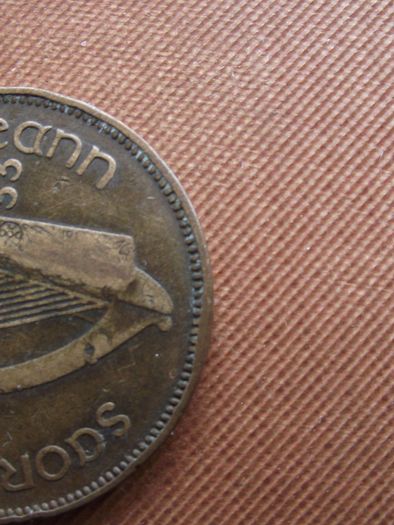 1933 Irish Free State. Irish Half Penny