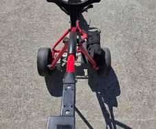 Electric golf trolley