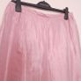 Jacques Vert Pink Metallic Shimmer Pleated Flowy Midi Skirt 14UK/42EU Image 6