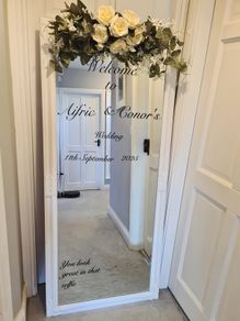 Wedding Welcome Selfie Mirror for Rent