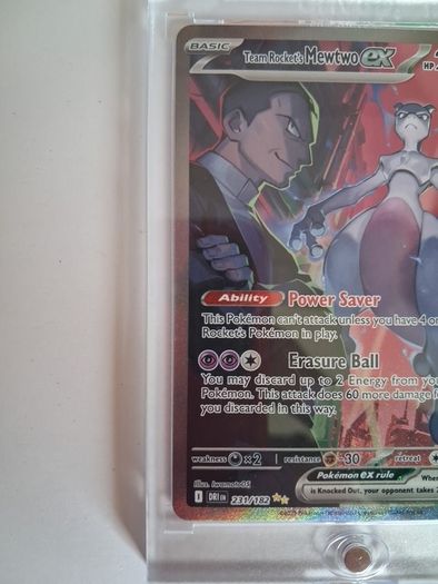 Pokemon - TeamRockets Mewtwo ex SIR