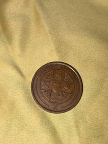 1991 Isle of Man 2 Pence Coin - Ellan Vannin Design