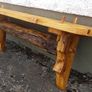 Rustic Driftwood Stove Mantle / Shelf Image 6