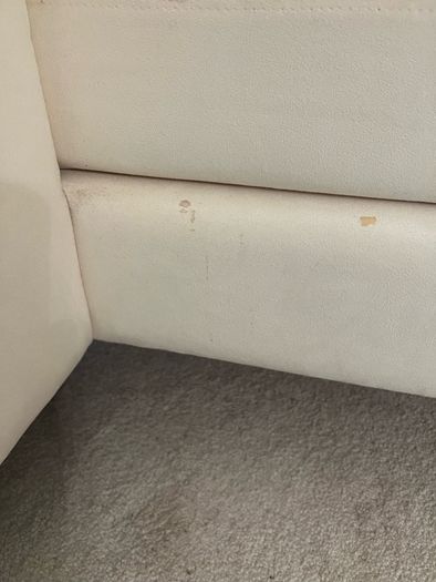BoConcept Cream Suede Chaise Longue
