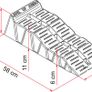 Fiamma Van Level Up Jumbo Grey Level Ups 8 Ton incl Free Storage Bag Motorhome Caravan 97901-060 Image 2