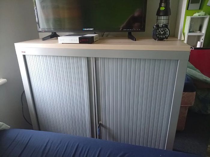 Tambour Door Cabinet