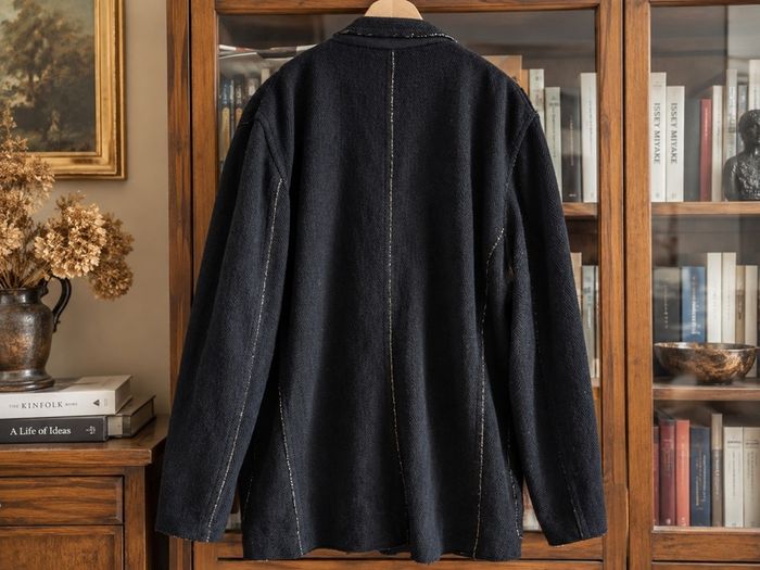 ISSEY MIYAKE Designer Wool Blend Blazer