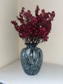 Flower vase and flowers