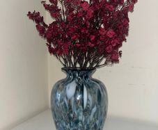 Flower vase and flowers
