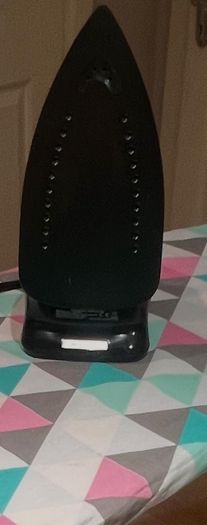 Iron and ironing board
