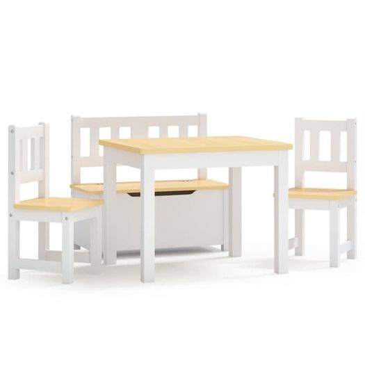 4 Piece Children Table and Chair Set