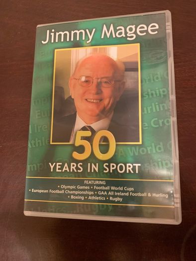 sports dvd. Jimmy Magee