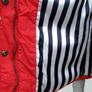 Pauls Boutique Ladies Red Padded Sleeveless Gilet Jacket with Detachable Half-Faux-Fur Hood Image 4