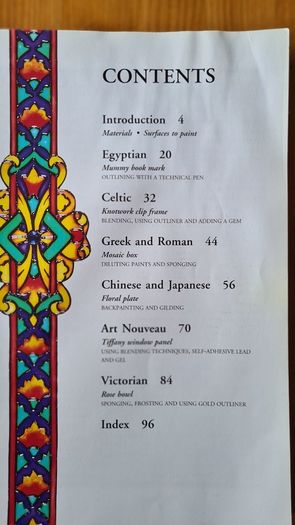 Classic Glass Painting. By Judy Balchin. Inspiration From  The Past. In Good Condition. Large Volume Paperback.