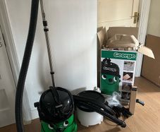 NUMATIC George Cylinder Wet & Dry Vacuum Cleaner - Green