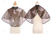 Professional Hairdressing Cape Gown Washing Waterproof - BLACK Translucent