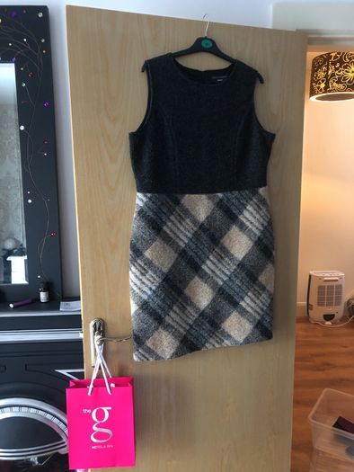 Wool Blend Dress Size 14
