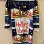 Willow by Leigh Tucker all in one Nollaig Shona pyjamas onesie 5-6 years Image 2