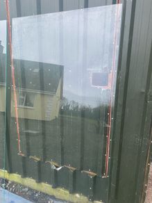 Glass top for table