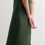 JAEGER Silk and Linen MIDI Dress Size 10 Image 9