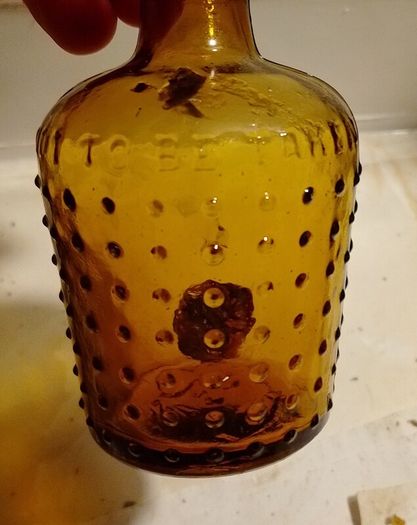 Vintage 1920s to 1950s Amber Glass Medicinal Bottles