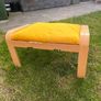 Free IKEA Footstool Footrest with Removable Cover Image 3