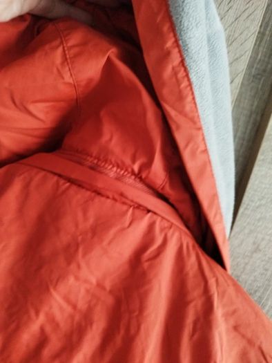 orange Jacket boy 98 cm with a hood