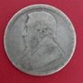 South Africa 1892 6 Zar Kruger Silver Coin Image 2