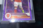 Bukayo Saka  54/199 Purple Sparkle Foil