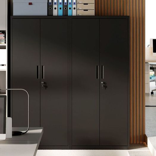 Multi purpose storage cabinet (Matt black) - FREE DELIVERY